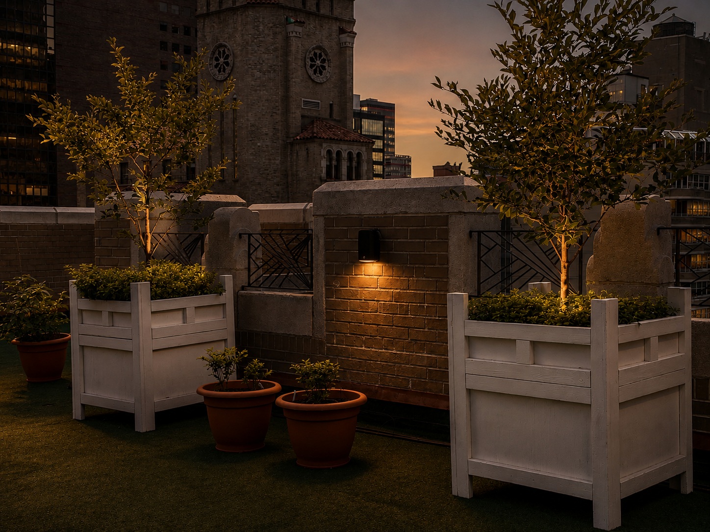 Private garden sanctuary